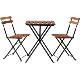 تصویر میز و صندلی ایکیا ا Ikea table and chairs Ikea table and chairs