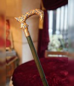 تصویر عصا دست ساز مدل ترنج 