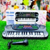 تصویر ارگ اسباب بازی موزیکال با میکروفون Keyboard Electric piano HS 3250 