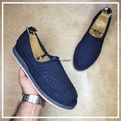 تصویر گیوه مردانه مدل 4919 رنگ سرمه ای 