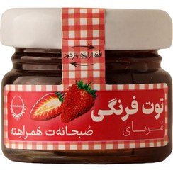 تصویر مربا توت فرنگی 30 گرم تک نفره بامیکا 