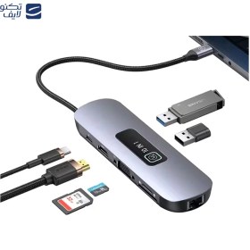 تصویر هاب USB-C یوسمز 10 پورت مدل SJ644 