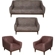 تصویر مبل راحتی کنزو 7 نفره کد 0171 دکورابو 