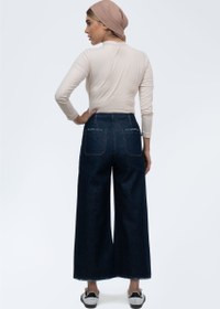 تصویر شلوار جین واید لگ خام شور 3101074 Raw wide leg jeans