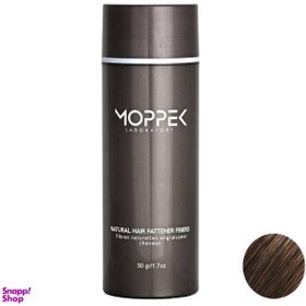 تصویر پودر پر پشت کننده مو موپک (Moppek) مدل Medium Brown مقدار 50گرم 