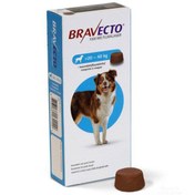تصویر قرص ضد کک و کنه سگ نژاد متوسط (40_20 KG) براوکتو ترکیه Bravecto Flea and Tick Chew Dogs (20_40 kg) 