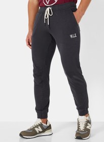 تصویر شلوار راحتی دوستدار محیط زیست به رنگ خاکستری تیره برند sivvi x d'atelier Eco-Friendly Essential Sweatpants Charcoal Grey