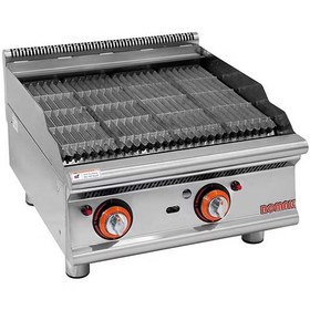 تصویر گریل گازی ذغالی 60 سانتی روماک (ROMAK) مدل RO-GC600 