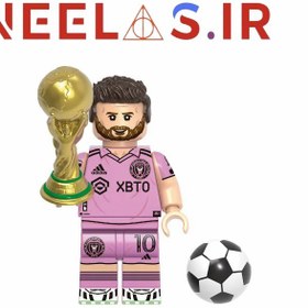 تصویر لگو مینی فیگور مسی Lego Messi