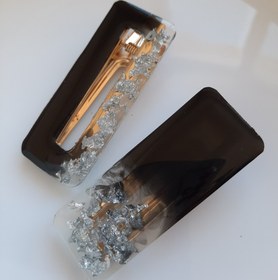 تصویر گل سر - سبز / طلایی Head flower