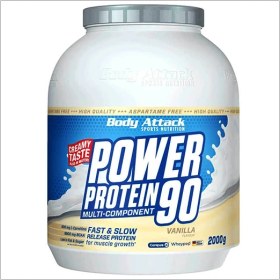 تصویر پروتئین پاور 90 2 کیلوگرم بادی اتک BODY ATTACK POWER PROTEIN 90 2kg