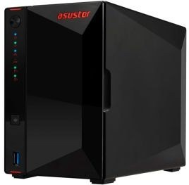 تصویر ذخیره ساز تحت شبکه ایسوستور مدل Asustor NIMBUSTOR 2 Gen2 AS5402T Asustor NIMBUSTOR 2 Gen2 AS5402T 2 bay Tower NAS Storage