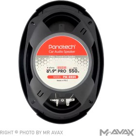 تصویر باند بیضی پاناتک مدل PM-34 دو عددی Panatech Car Speaker PM-6934