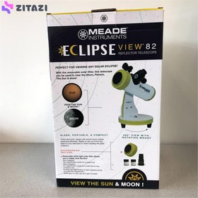 تصویر تلسکوپ دابسونی 82 میلیمتری مید مدل Eclipseview 