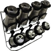 تصویر ست جا ادویه 8 پارچه مدل کاپریس کد 108*208 