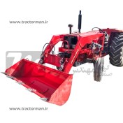 تصویر بیل لودری 4 جک دو زمانه تراکتورهای 399 تک دیفرانسیل 