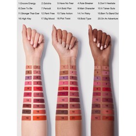 تصویر رژلب جامد ش_یگ_لم – Dynamatte Boom Lipstick - it take guts Dynamatte Boom Long-Wear Lipstick