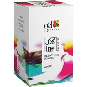 تصویر پودر دکلره سفید گلباران وزن 500 گرم Golbaran White Bleaching Powder 500 gr