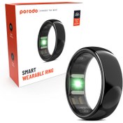 تصویر حلقه هوشمند Porodo smart wearble ring size9 