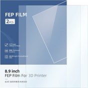 تصویر فیلم FEP سایز 8.9 اینچی برند انی کیوبیک FEP Film 8.9 inch Anycubic بسته دو تایی 