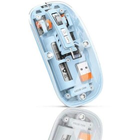 تصویر ماوس بی سیم گرین لاین مدل TRANSPARNT 3299 