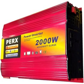 تصویر اینورتر ، مبدل برق 12 ولت به 220 ولت 2000وات پیرکس/PERX PERX INVERTER