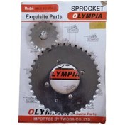 تصویر دنده زنجیر یاماها مناسب موتور سیکلت ۱۰۰ 