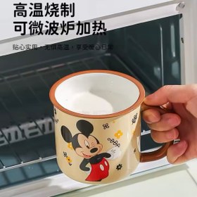 تصویر ماگ Mickey Mouse دیزنی قهوه ای 14362 