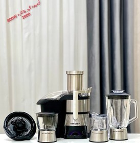 تصویر آبمیوه گیر 5 کاره نیولند مدل NL_2800BS Newland 5-Function Juicer Model NL_2800BS