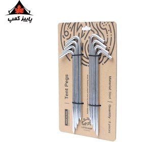 تصویر میخ چادر لایف کمپ کد 45850 45850 Life Camp Tent Peg