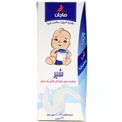 تصویر شیر پرچرب غنی شده مخصوص کودکان ماجان 200 میلی‌لیتر Majan Enriched high-fat milk for children 200 ml