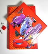 تصویر دفتر خاطرات قفل دار فانتزی طرح مینیون و پونی و فروزن 