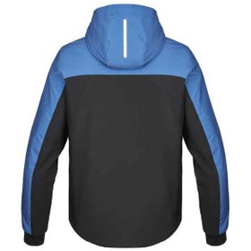 تصویر کاپشن موتورسوار مردانه و زنانه موتور ژاکت آبی Hoodie H2Out Ii نقره اسپیدی Spidi 