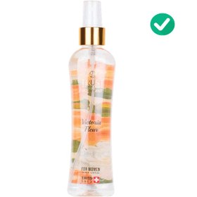 تصویر بادی میست زنانه تراست مدل Victoria Fleurحجم 200میل Trust body mist spray