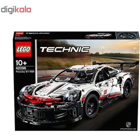 تصویر لگو سری تکنیک مدل 42096 LEGO Technic Porsche 911 RSR 42096 Building Kit 1580 قطعه