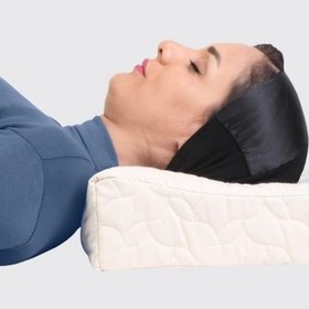 تصویر بالش طبی با فوم اسفنجی طب و صنعت سایز S برای افراد ریز نقش و کوتاه قد Cervical Arthrosis Pillow