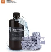 تصویر رزین قابل شستشو با آب برند ELEGOO - خاکستری سرامیکی 