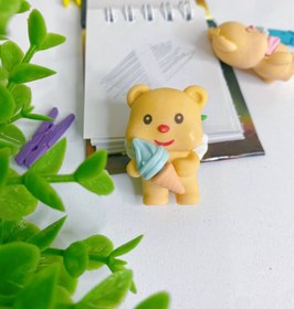 تصویر پاکن لگویی خرسی - خرس و بستنی قیفی 