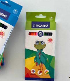 تصویر مداد رنگی ۱۲ رنگ پیکاسو ۱۵۰ 