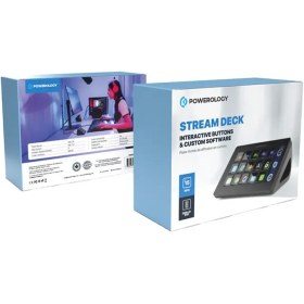 تصویر استریم دک پاورولوژی Powerology Stream Deck Custom Software PWSTRDBK 