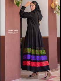 تصویر مانتو زنانه گره استایل مدل چیچک 