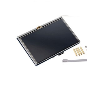 تصویر نمایشگر 5 اینچی همراه با تاچ مقاومتی دارای ورودی HDMI اورجینال 