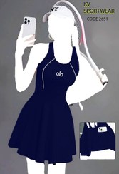 تصویر تونیک دامنی تنیس زنانه alo کد 008 alo womens tennis skirt tunic code 008