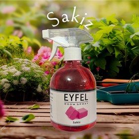 تصویر اسپری خوشبوکننده هوا ایفل رایحه آدامس (Sakiz) اصل ۵۰۰ میلی‌لیتر 