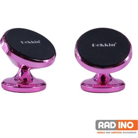 تصویر نگهدارنده موبایل DEKKIN دکین 360 درجه مغناطیسی مدل DK-Z5 Mobile Holder DEKKIN DK-Z5