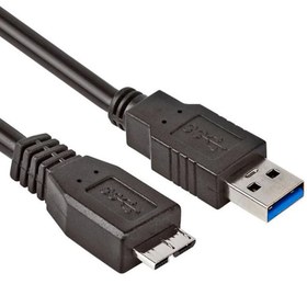 تصویر کابل هارد USB 3.0 Micro B تی سی تی 1.2 متری TCT HDD USB 3.0 Micro B Cable 1.2M