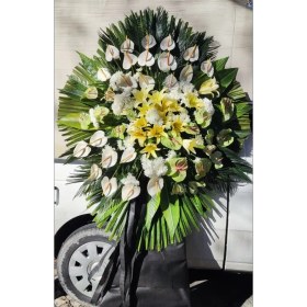 تصویر تاج گل یک طبقه کد 3484 