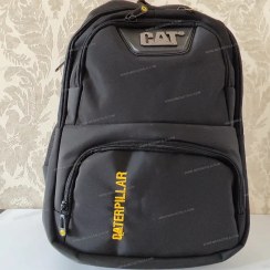 تصویر کوله مشکی کت گلدوزی CAT 