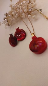 تصویر ست زیورآلات طرح یلدایی 