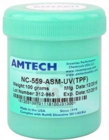 تصویر خمیر فلاکس کاسه ای amtech مدل NC-559-ASM-UV 